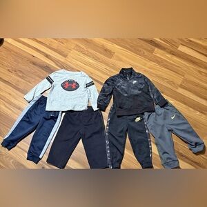 Nike/UA/Basics boys winter bundle